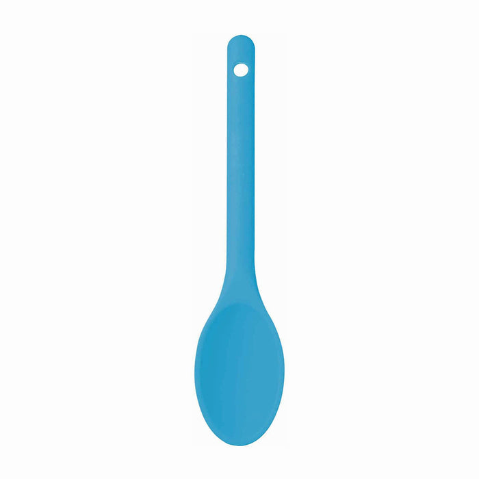 Cooking Spoon, Silicone/Nylon Core 22cm - Blue