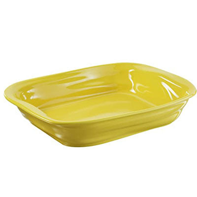 Rectangular Crumple Dish - Seychelles Yellow
