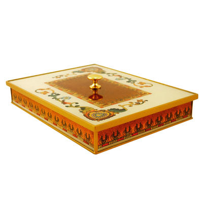Large Chest Flat Lid - Colonial Sable