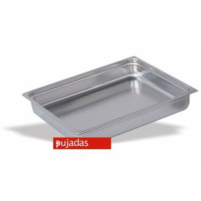 200mm 52L, 65 X 53cm - STAINLESS STEEL GN Container - 2/1