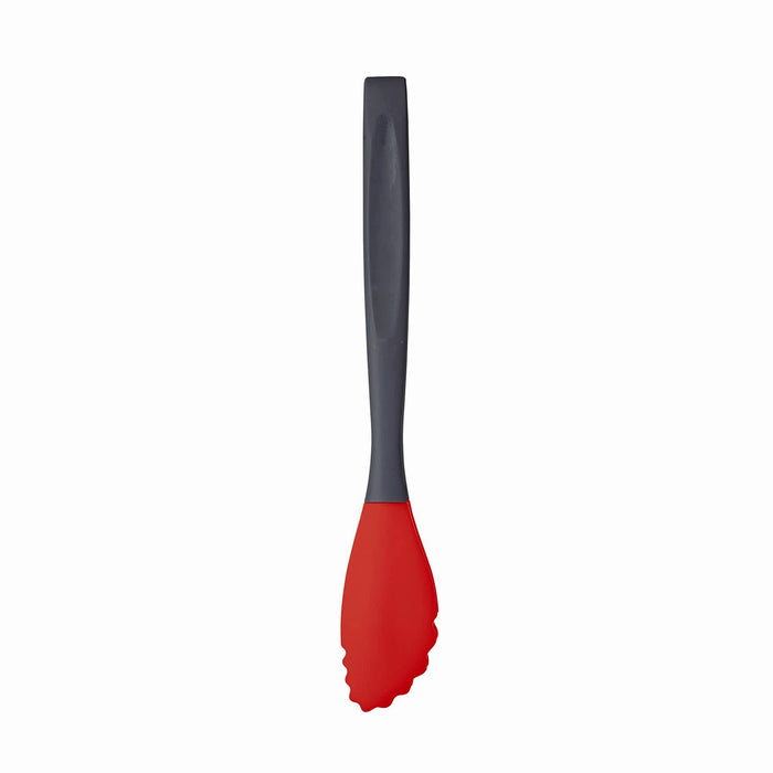 Tong, Silicone Headed 30cm -  Red/Grey