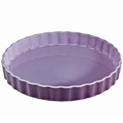 Round Flan Dish - Purple