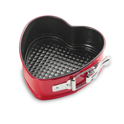 Baking Mould Heart 12cm, Red