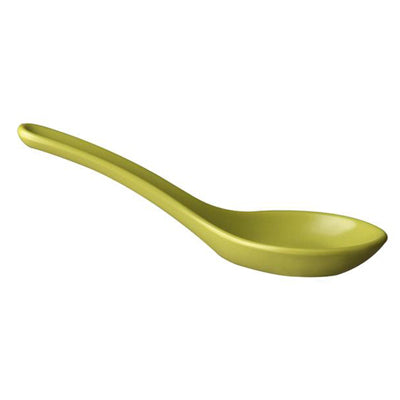 Party Spoon/Finger Food Spoon 13 X 4.5 X 4.5 Cm - Green