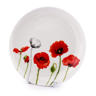 Cocktail Plate - Poppies Collection