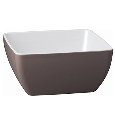 Bowl 'Pure Bicolor' 1.50l, 19 X 19 X 9cm - Taupe Grey/White