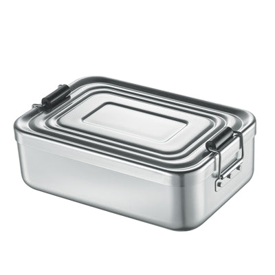Lunch Box Aluminium - Silver