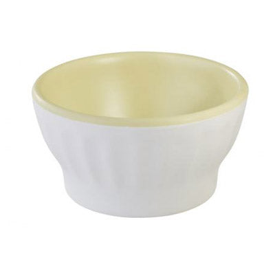Bowl 'Fullies' 0.10l, 8 X 4 Cm - White/Yellow