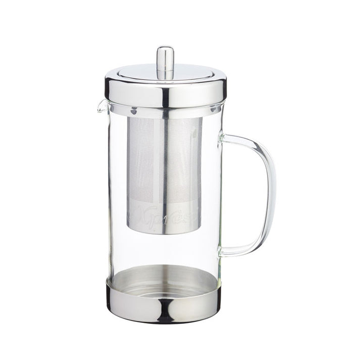 Tea Infuser - Stainless Steel & Glass