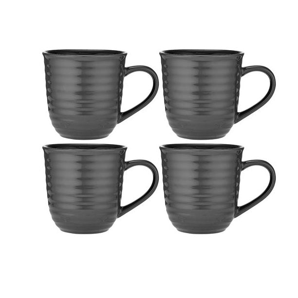Homestead Charcoal 4pce Mug Set