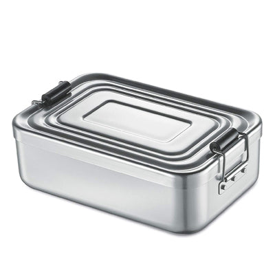 Lunch Box Aluminium - Silver