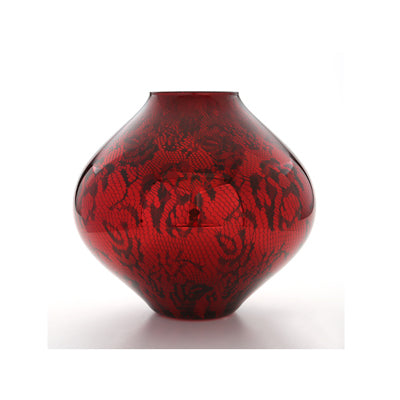 Floreal Vase - 22.5cm - Red