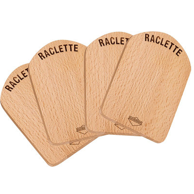 Raclette Boards Wood 4-Pcs