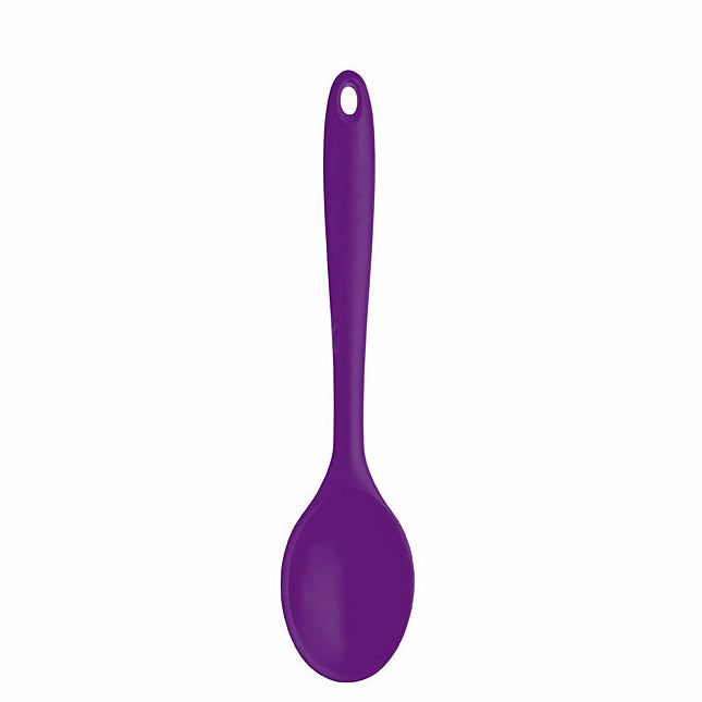 Cooking Spoon, Silicone 27cm - Purple
