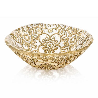 Arabesque Individual Bowl - 16cm - Gold