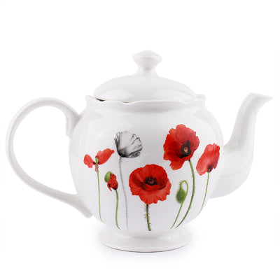 Teapot With Infuser - Poppies Collection