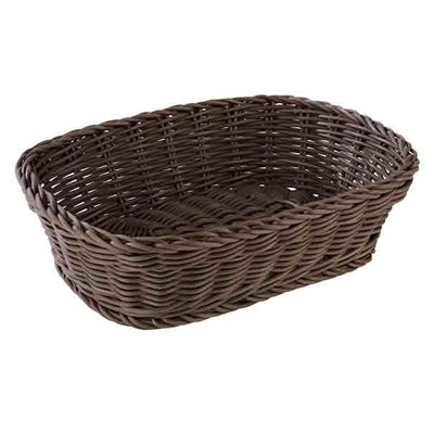 Basket, Rectangular 31 X 21 X 9 Cm - Brown
