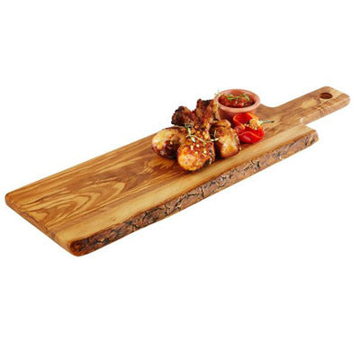 Serving Board 'Olive' 40 X 15 X 1.5 Cm, 11 Cm Handle