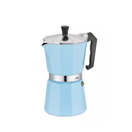 Espresso Maker Classico 6 Cups - Light Blue