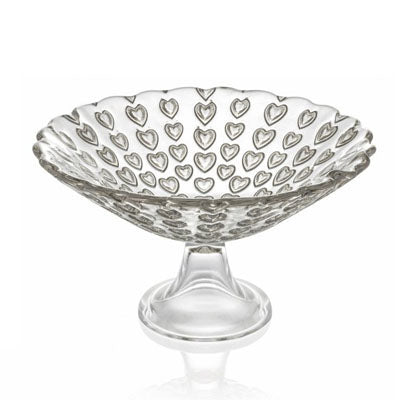 Cupido Footed Bowl - 25cm - Beige