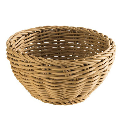 Basket 'Profi Line', Round 29 X 7cm - Light Wood