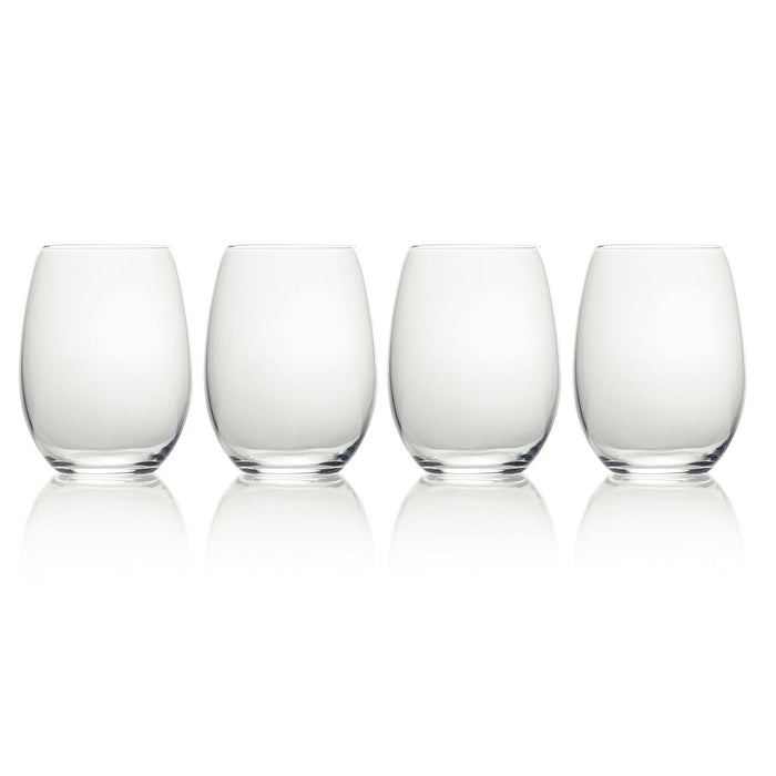 Mksa Julie Stemless Wine Glass Set Of 4