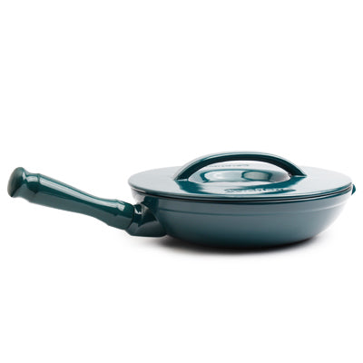 Frying Pan With Ceramic Lid 28cm - Teal