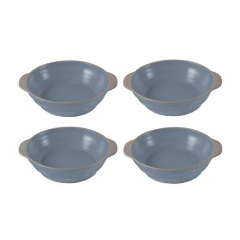 CLYDE FORGET-ME-NOT BLUE 4PK GRATIN BAKING DISH