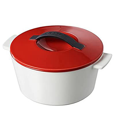 Round Cocotte - Pepper Red