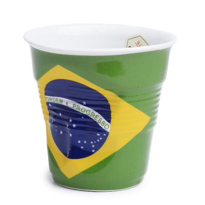 Crumple Cappuccino Cup (180ml) - Brazil
