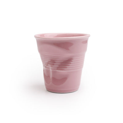 Crumple Cappuccino Cup (180ml) - Light Pink