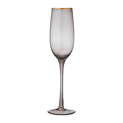 Chloe Navy/Gold Champagne Glass