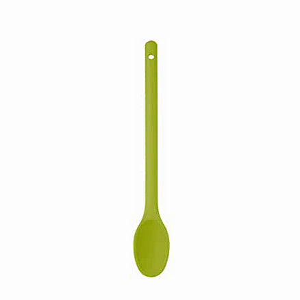 Cooking Spoon, Silicone/Nylon Core 30cm - Green