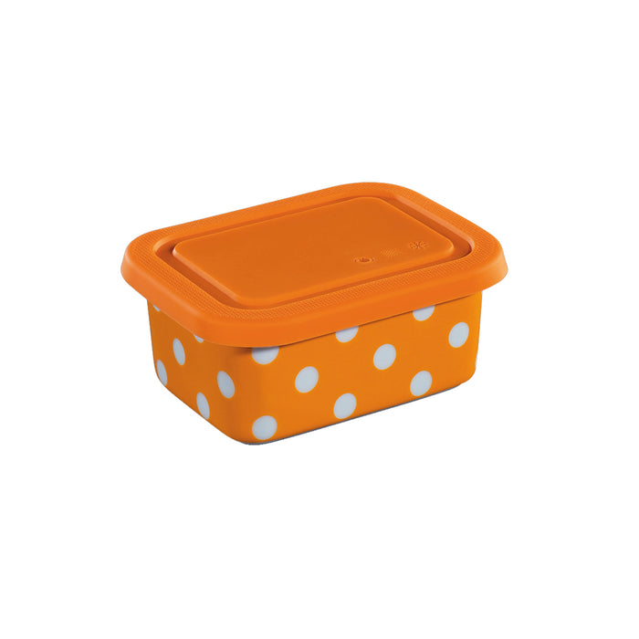 Canister  'Punti' Orange Small