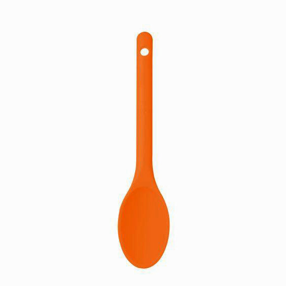 Cooking Spoon, Silicone/Nylon Core 22cm - Orange