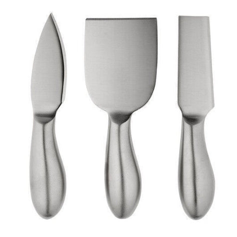 FROMAGERIE SILVER 3PCE CHEESE KNIFE SET