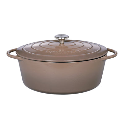 Oval Casserole With Cast Lid Provence 33cm