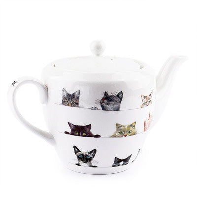 Teapot - Peeping Felines