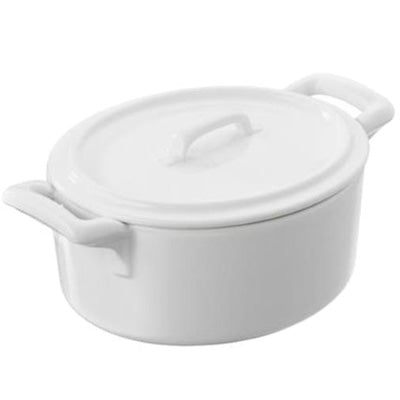 Cocotte With Lid -White