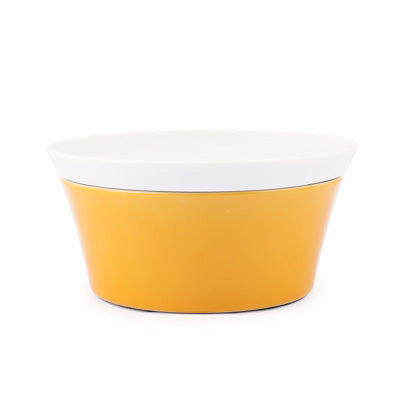 Souffle Dish + Lid 14cm, Orange Yellow