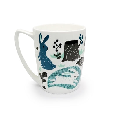 Mug - Over The Hedgerow , Rabbit