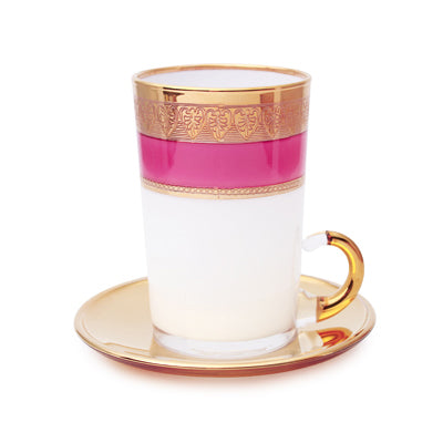 Arabic Tea Set Of 6 - Eleganza Violet
