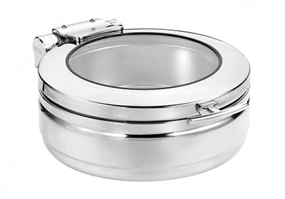 Round Induction Chafing Dish "Glass Lid"