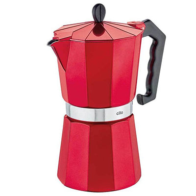 Coffee Maker Classico 6 Cups Candy Red