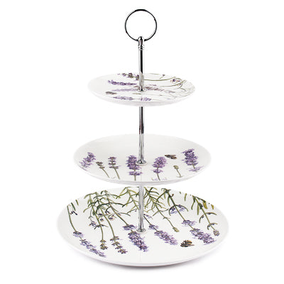 Cake Stand Of 3 Tiers - I Love Lavender