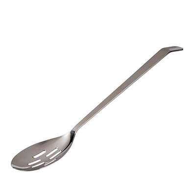 Chafing Dish Spoon, Total Length: 35 Cm - Slotted