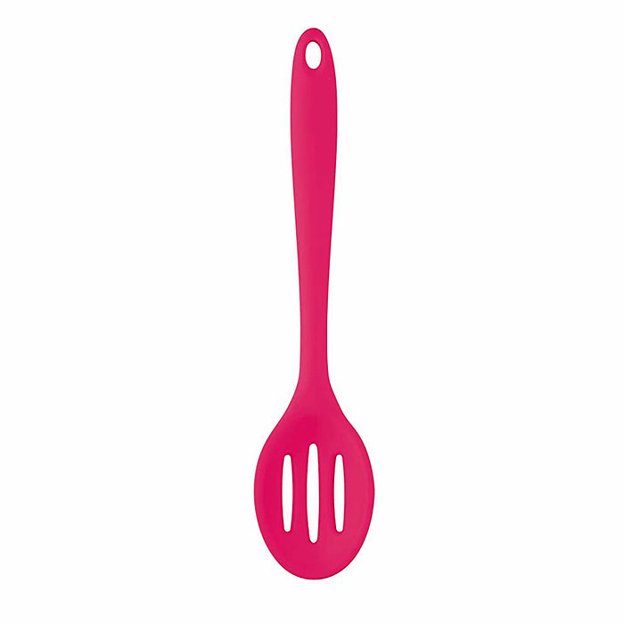 Slotted Spoon, Silicone 27cm - Pink